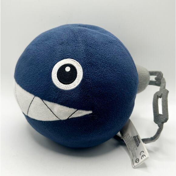 Super Mario Bros Little Buddy Chain Chomp and Bullet Bill Nintendo Plush Pair - Picture 6 of 7